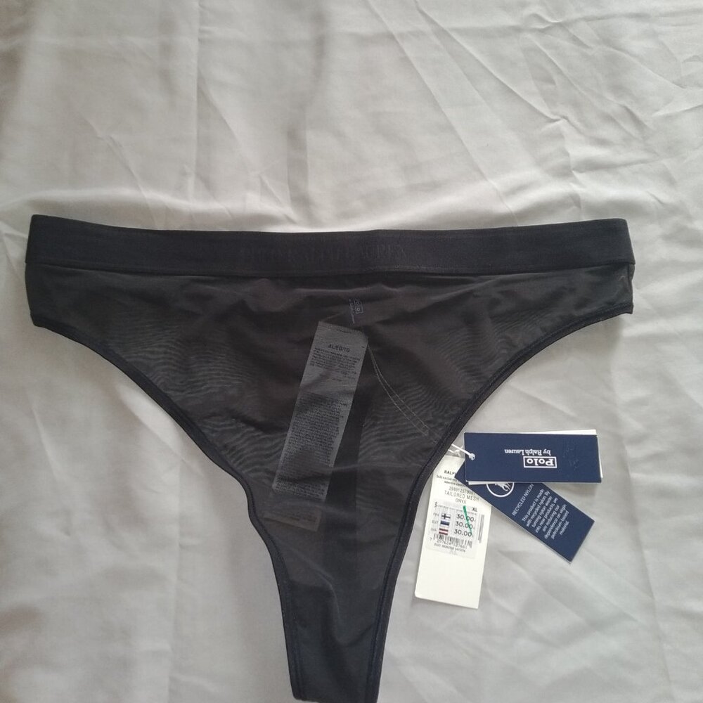 Brand new Ralph Lauren panties (black, size XL)